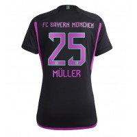 Bayern Munich Thomas Muller #25 Bortatröja Dam 2023-24 Kortärmad